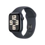 Apple Watch SE (2nd Gen) [GPS 40mm] Smartwatch with Midnight Aluminium Case with Midnight Sport Band S/M. Fitness and Sleep Trac