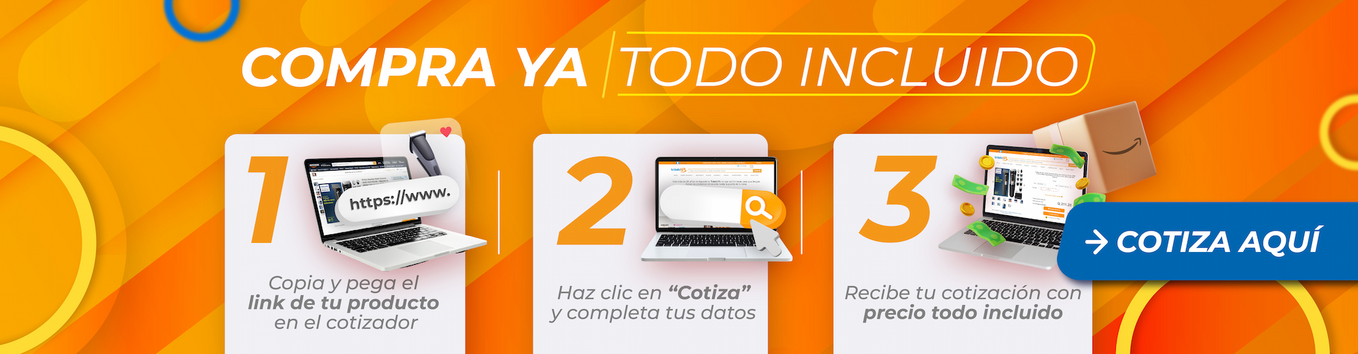 Banner https://www.traeloya.com/cotizar TraeloYa